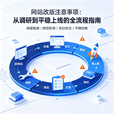 阜新建站-网站改版注意事项：从调研到平稳上线的全流程指南