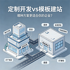 阜新建站-定制开发vs模板建站：哪种方案更适合你的企业？