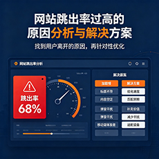 阜新建站-网站跳出率过高的原因分析与解决方案