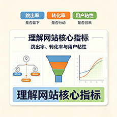 阜新建站-理解网站核心指标：跳出率、转化率与用户粘性